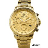 Louis XVI LXVI4001 Mens Watch Palais Royale 2.0 Diamond Chronograph 48mm 10ATM 
