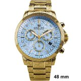 Louis XVI LXVI4003 Mens Watch Palais Royale 2.0 Diamond Chronograph 48mm 10ATM 