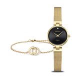 Bering 17724-332-GWP Ladies Watch Set Gold Classic 24mm 3ATM