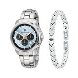 Maserati R8873621045 Mens watch Successo Chronograph Set 42mm 5ATM