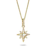 Thomas Sabo KE2394-M01-14-L50 Necklace with Star for Women, Adjustable