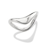 Thomas Sabo TR2544-001-21-56 Wave-Shaped Ring for Women