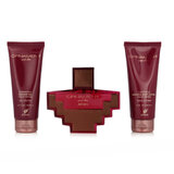 Afnan Ornament Purple Allure Zestaw upominkowy Parfumovaná voda 100 ml + Żel pod prysznic 100 ml + Mleczko do ciała 100 ml