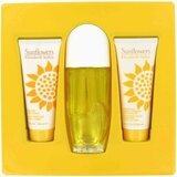 Elizabeth Arden Sunflowers Zestaw podarunkowy, woda toaletowa 100ml + balsam do ciała 100ml + krem do ciała100ml