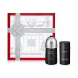 Cartier Pasha de Cartier Edition Noire Zestaw upominkowy woda toaletowa 100ml + dezodorant w sztyfcie 75ml