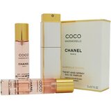 Chanel Coco Mademoiselle Woda perfumowana, 3 x 20ml (1x napełnialny + 2x napełnienie)