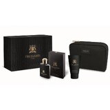 Trussardi Black Extreme Zestaw podarunkowy, woda toaletowa 100ml + żel pod prysznic 100ml + torba