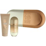 Carolina Herrera 212 VIP Rose Zestaw upominkowy, woda perfumowana 50ml + balsam do ciała 100ml