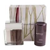 Calvin Klein Euphoria for Men Zestaw upominkowy, woda toaletowa 100ml + deostick 75ml