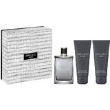 Jimmy Choo Jimmy Choo Man Zestaw upominkowy, woda toaletowa 100ml + Żel pod prysznic 100ml + balsam po goleniu 100ml