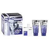 Mexx Life Is Now for Him Zestaw upominkowy, woda toaletowa 50ml + Żel pod prysznic 2 x 50ml