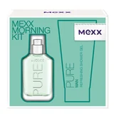 Mexx Pure for Men Zestaw upominkowy, woda toaletowa 30ml + Żel pod prysznic 50ml