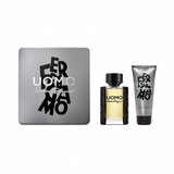 Salvatore Ferragamo Uomo Zestaw podarunkowy, woda toaletowa 50ml + Żel pod prysznic 100ml