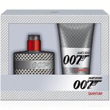 James Bond 007 Quantum Zestaw podarunkowy, woda toaletowa 50ml + Żel pod prysznic 150ml