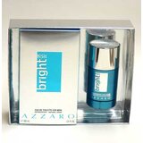 Azzaro Bright Visit Zestaw podarunkowy, woda toaletowa 100ml + dezodorant w sztyfcie 75ml