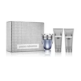 Paco Rabanne Invictus Zestaw podarunkowy, woda toaletowa 100ml + balsam po goleniu 100ml + Żel pod prysznic 100ml