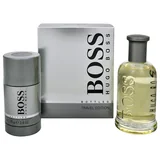 Hugo Boss No.6 Bottled Zestaw podarunkowy, woda toaletowa 100ml + dezodorant w sztyfcie 75ml (Travel set)