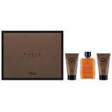 Gucci Guilty Absolute Zestaw podarunkowy, woda perfumowana 50ml + balsam po goleniu 50ml + Żel pod prysznic 50ml