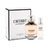 Givenchy L'Interdit Zestaw podarunkowy, woda perfumowana 80ml + woda perfumowana 12,5ml (Travel set)