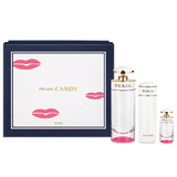 Prada Candy Kiss Zestaw upominkowy, woda perfumowana 80ml + woda perfumowana 7ml + mleczko do ciała 75ml