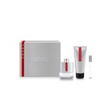 Prada Luna Rossa Zestaw upominkowy, woda toaletowa 100ml + woda toaletowa 10ml + Żel pod prysznic 100ml