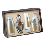 Ajmal Wisal Zestaw prezentowy: woda perfumowana 50ml + balsam do ciała 100ml + żel pod prysznic 200ml + puder do ciała 80g