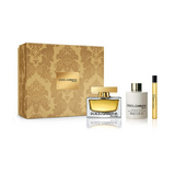 Dolce & Gabbana The One Zestaw podarunkowy, woda perfumowana 75ml + mleczko do ciała 100ml + woda perfumowana 10ml
