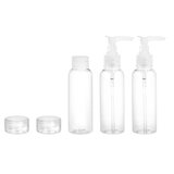 Zestaw podróży butelek kosmetyków (zestaw kontenerów podróży) 5 komputerów