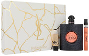 Yves Saint Laurent Opium Black Zestaw upominkowy, woda perfumowana 90ml + woda perfumowana 10ml + lipstick 1.3ml