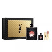 Yves Saint Laurent Opium Black Zestaw upominkowy, woda perfumowana 90ml + woda perfumowana 7.5ml + lipstick 1.3ml