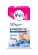 VEET Easy-Gelwax plastry z woskiem do depilacji ciała 16szt