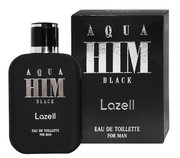 Lazell Aqua Him Black For Men woda toaletowa 