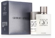 Giorgio Armani Acqua di Gio pour Homme Zestaw podarunkowy, woda toaletowa 100ml + dezodorant w sztyfcie 75ml
