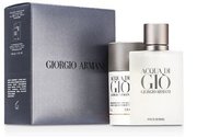 Giorgio Armani Acqua di Gio pour Homme Zestaw upominkowy, woda toaletowa 100ml + dezodorant w sztyfcie 75ml