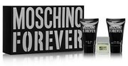 Moschino Forever Zestaw podarunkowy, woda toaletowa  4.5ml + Żel pod prysznic 25ml + balsam po goleniu 25ml
