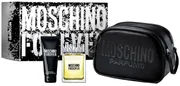Moschino Forever Zestaw podarunkowy, woda toaletowa 100ml + żel pod prysznic 100ml + torba