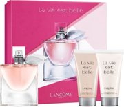 Lancome La Vie Est Belle Zestaw podarunkowy, woda perfumowana 50ml + balsam do ciała 50ml + żel pod prysznic 50ml