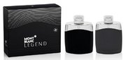 Mont Blanc Legend Zestaw podarunkowy, woda toaletowa 100ml + woda po goleniu 100ml