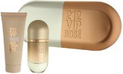 Carolina Herrera 212 VIP Rose Zestaw upominkowy, woda perfumowana 50ml + balsam do ciała 100ml