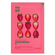 Osviežujúca plátenná maska s výťažkami z jahôd Strawberry (Pure Essence Mask Sheet) 20 ml