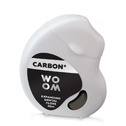 WOOM Carbon+ rozszerzająca się nić dentystyczna z węglem aktywnym 30m
