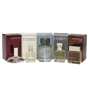 Calvin Klein mini set Zestaw upominkowy, Euphoria Woman 4ml + Eternity Woman 5ml + CK Free 10ml + Eternity Man 10ml + Euphoria Man 10ml