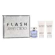 Jimmy Choo Flash Zestaw upominkowy, woda perfumowana 100ml + mleczko do ciała 100ml + Żel pod prysznic 100ml