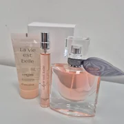 Lancome La Vie Est Belle Zestaw podarunkowy woda perfumowana 30ml + woda perfumowana 10ml + żel pod prysznic 50ml - no box