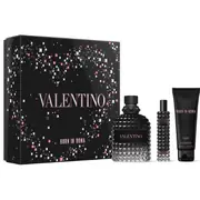 Valentino Uomo Born In Roma Zestaw podarunkowy, Eau de Toilette 100ml + Eau de Toilette 15ml + Shower gel 75ml