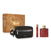 Versace Eros Flame Zestaw podarunkowy, woda perfumowana 100ml + woda perfumowana 10ml + torba
