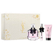 Yves Saint Laurent Mon Paris  Zestaw podarunkowy, woda perfumowana 90ml + woda perfumowana 10ml + mleczko do ciała 50ml