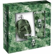 Police To Be Camouflage Zestaw upominkowy, Woda toaletowa 40ml + Szampon do całego ciała 100ml