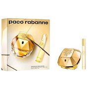 Paco Rabanne Lady Million Zestaw upominkowy, Woda perfumowana 80ml + Woda perfumowana 20ml