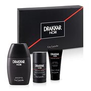 Guy Laroche Drakkar Noir Zestaw upominkowy, woda toaletowa 100ml + dezodorant 75g + Żel pod prysznic 50ml
